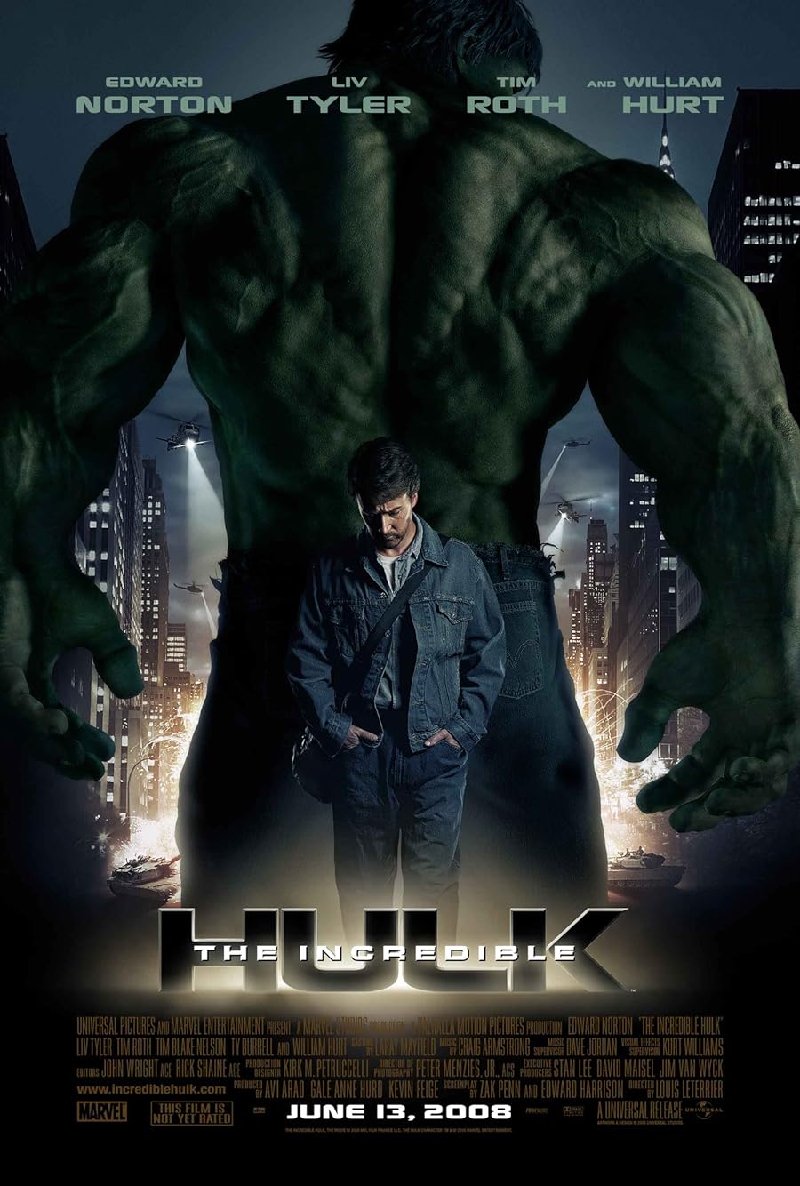 دانلود دوبله فارسی فیلم The Incredible Hulk 2008