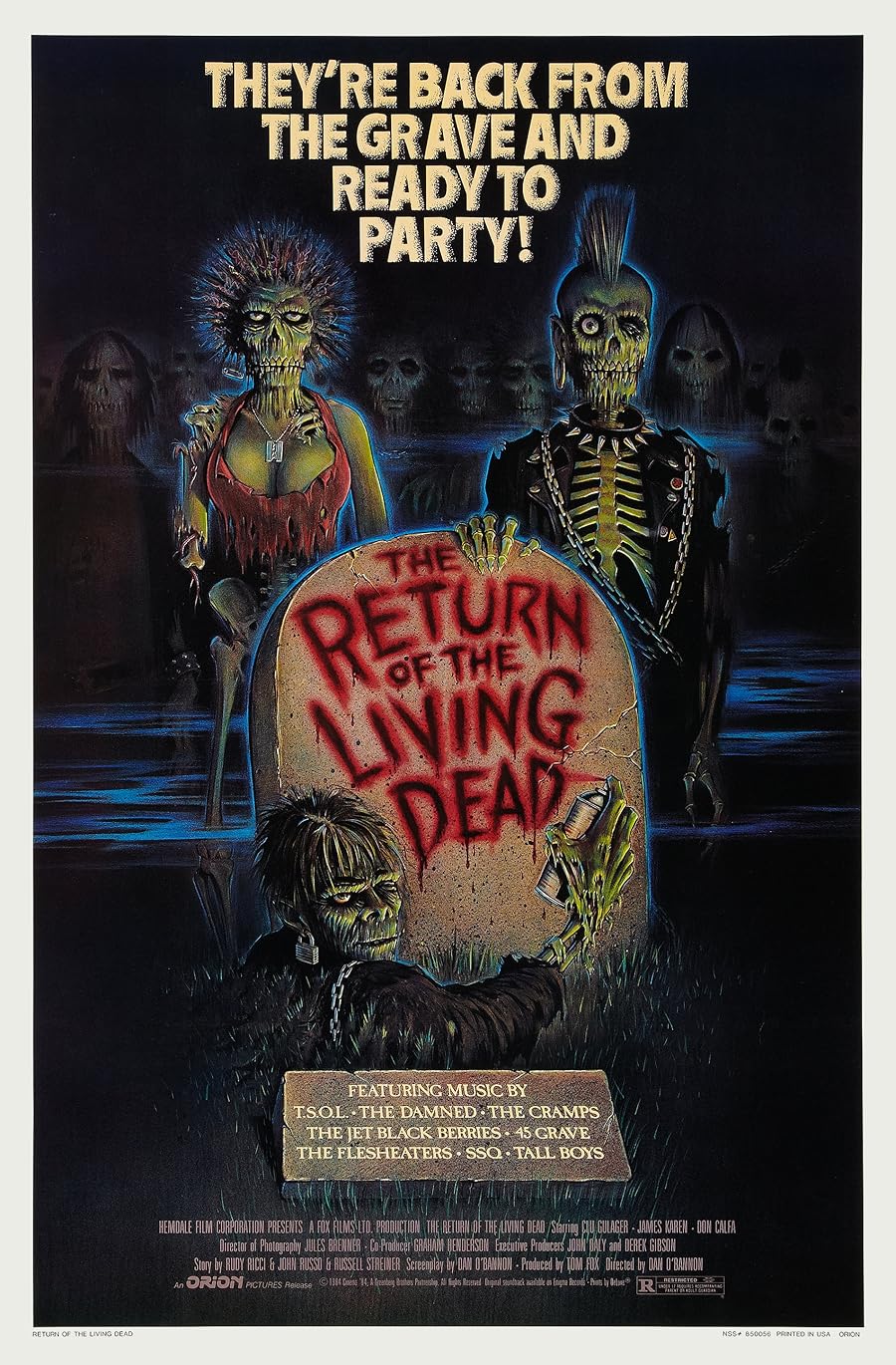 دانلود فیلم The Return of the Living Dead 1985 با زیرنویس فارسی چسبیده دانلود فیلم The Return of the Living Dead 1985 با زیرنویس فارسی چسبیده