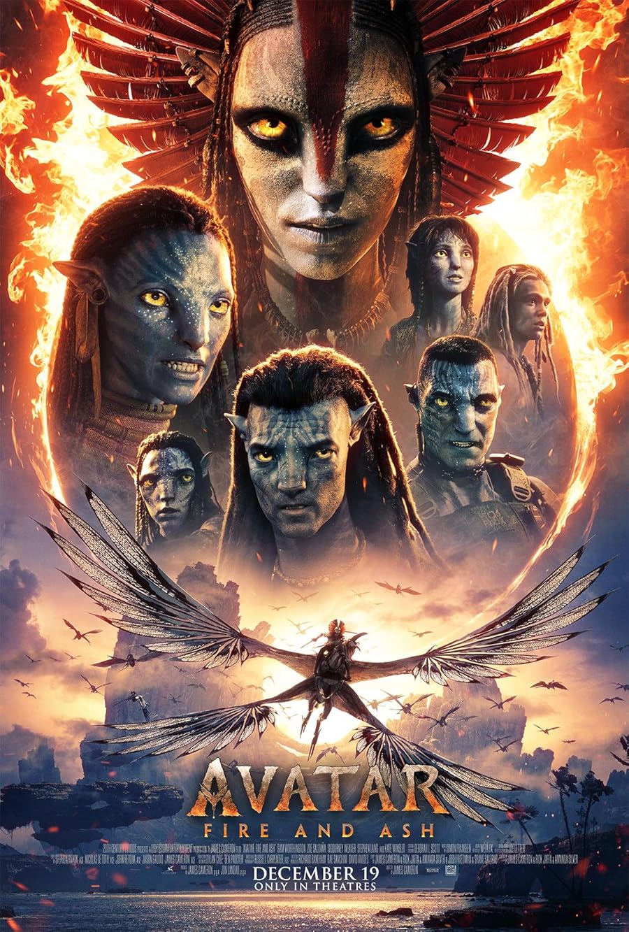 دانلود فیلم Avatar: Fire and Ash 2025 با زیرنویس چسبیده