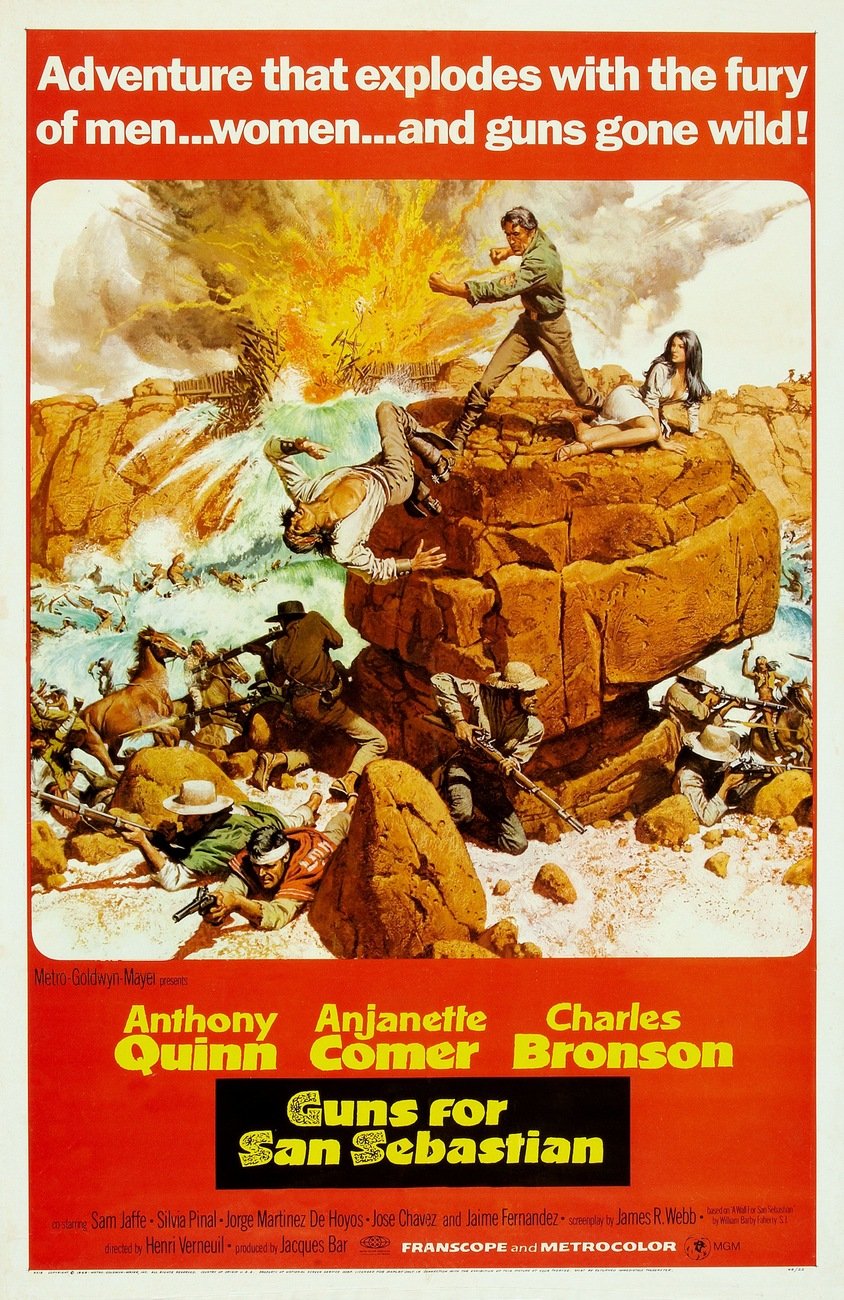 دانلود فیلم Guns for San Sebastian 1968